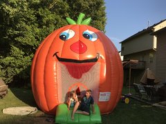 Halloween Pumpkin Bounce house Halloween Pumpkin Bounce house